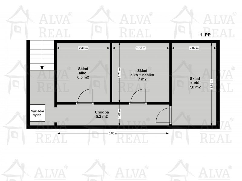 Image detail - Restaurace Wainerka pro 45 míst k sezení uvnitř - 147 m2 užitná plocha, 26 m2 sklepní prostory, včetně vybavení a zařízení.