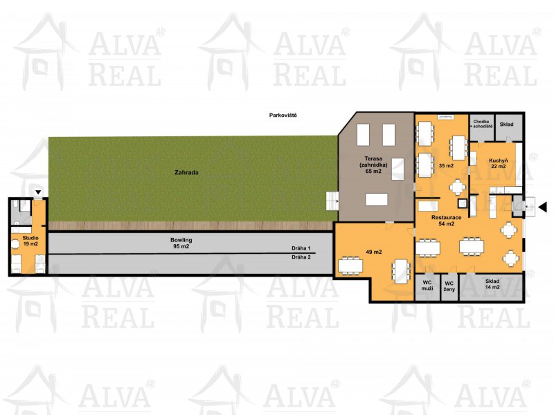 Image detail - Nabízíme k prodeji restauraci se zahrádkou a ubytováním v centru obce Perná.