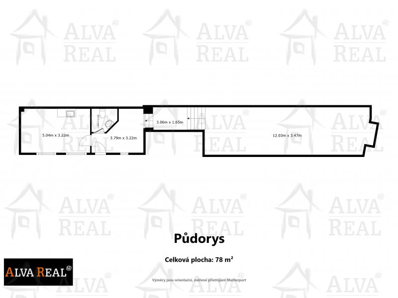 Image detail - Pronájem nebytových prostor ideálních pro obchod nebo služby, o celkové výměře 145,6 m2.