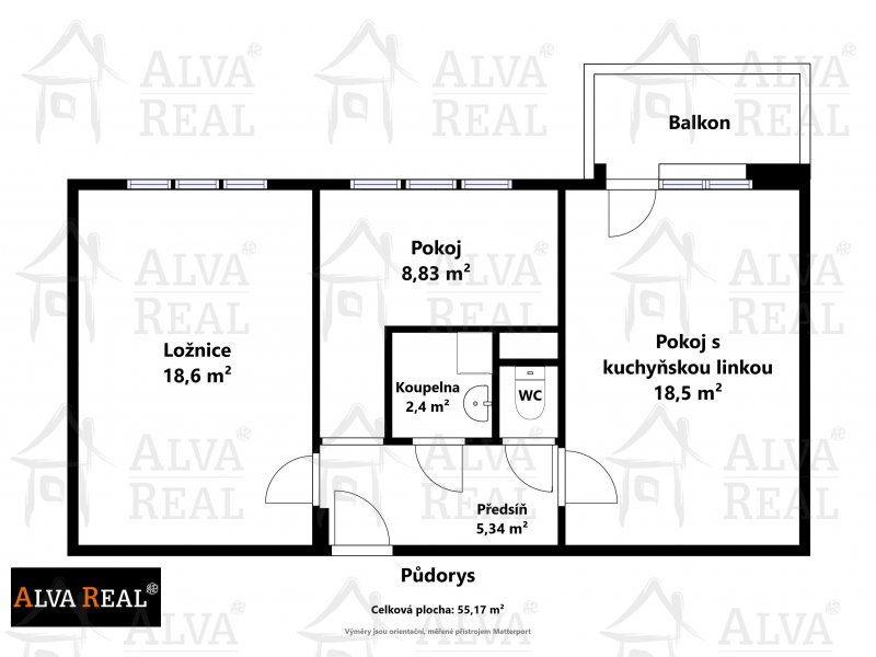 Image detail - Prodej bytu 3+kk 55 m², Brno - Černá Pole, nám. SNP, sklep, klimatizace.