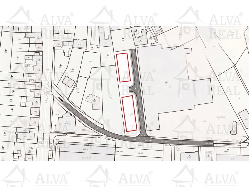 Image detail - Prodej části komerčního pozemku komerčního pozemku v k.ú. Dolní Heršpice, 1500 m²