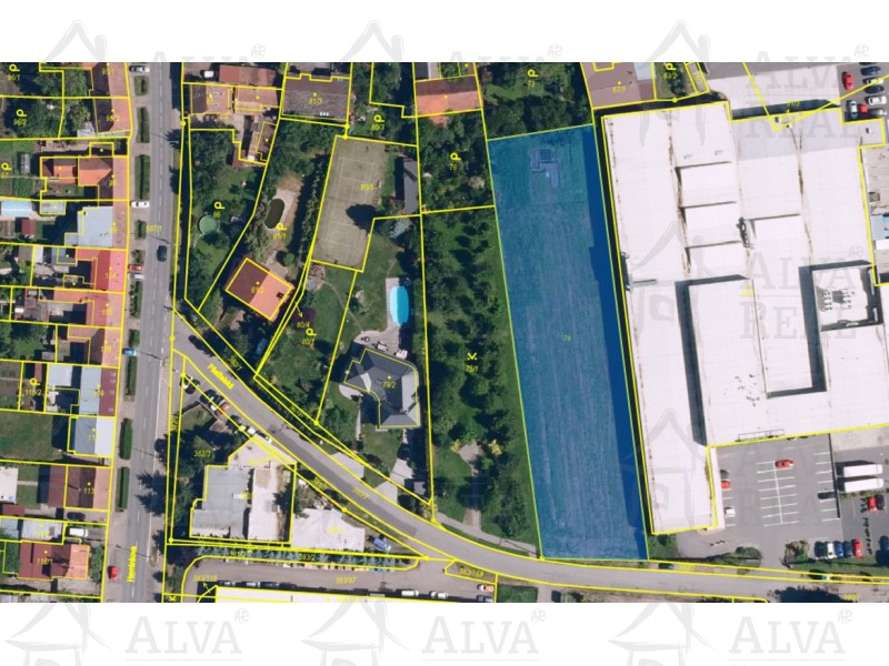 Prodej části komerčního pozemku komerčního pozemku v k.ú. Dolní Heršpice, 1500 m² |  | Brno